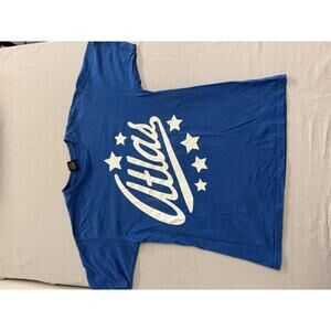 Atlas Skateboarding T-shirt Big Hit San Mateo Skate Shop L